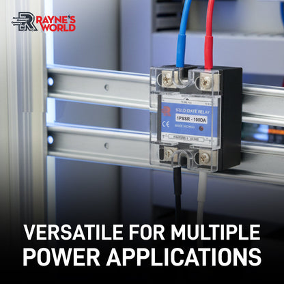 100 Amp DA Solid State Relay Module SSR-DC to AC-3-32VDC Control-24-480VAC Output