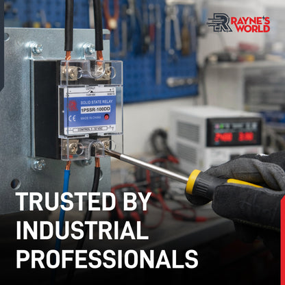 100 Amp DD Solid State Relay Module SSR-DC to DC-3-32VDC Control-12-220VDC Output