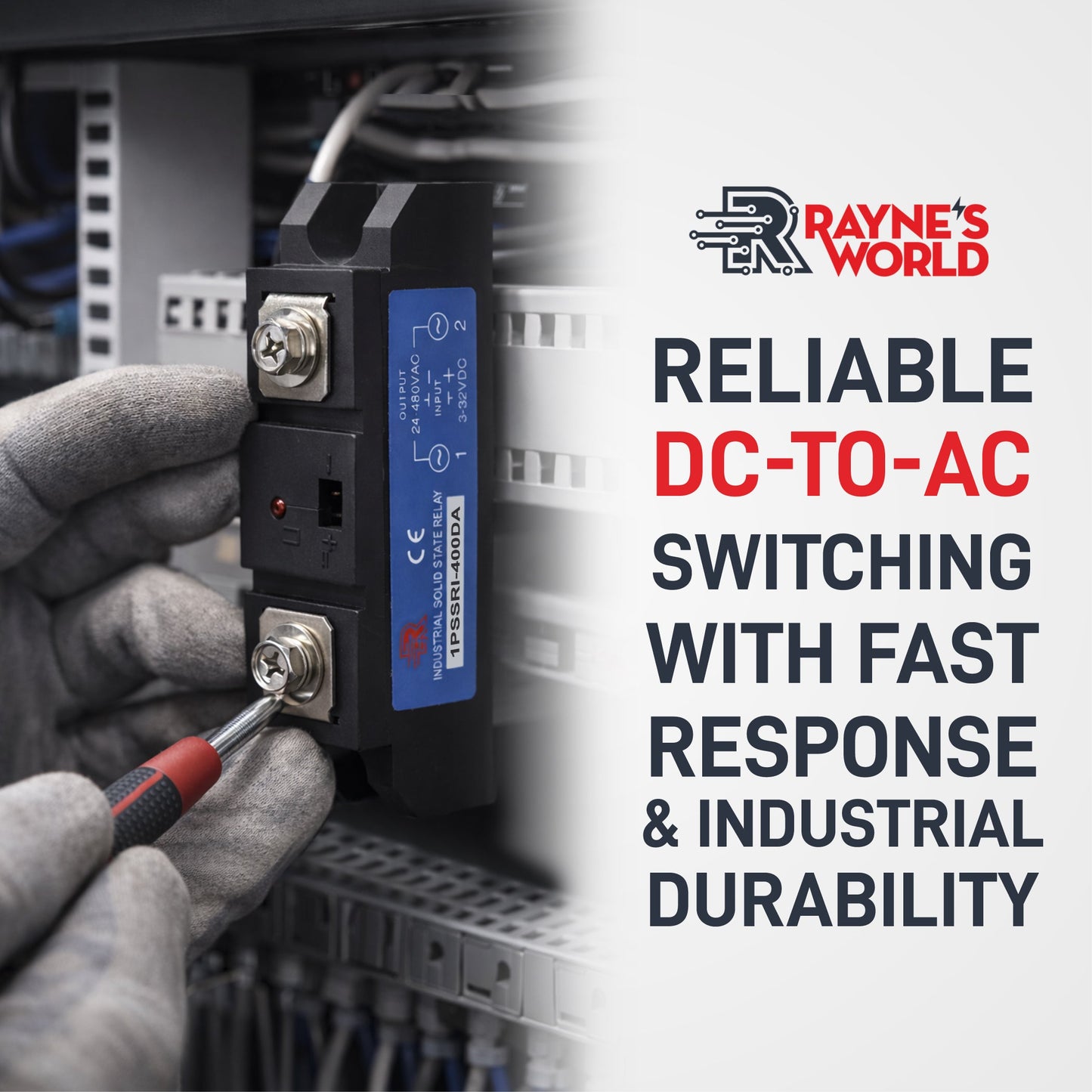 60 Solid State Relay | Single Phase Industrial | DA (DC-AC)