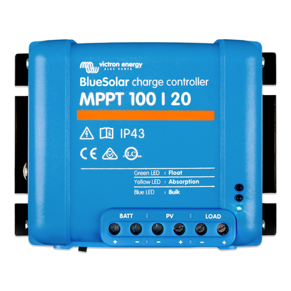 Victron - BlueSolar MPPT Charge Controller 100/20 (up to 48V) [SCC110020170R]