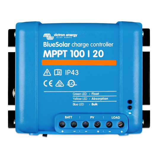Victron - BlueSolar MPPT Charge Controller 100/20 (up to 48V) [SCC110020170R]