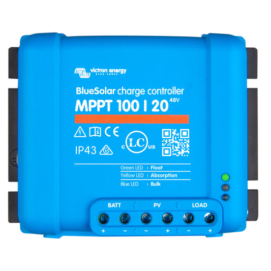 Victron - BlueSolar MPPT 100/20 (up to 48V) Retail [SCC110020170R]